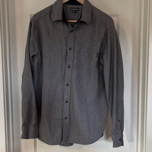 Men's Gray Flannel Shirt